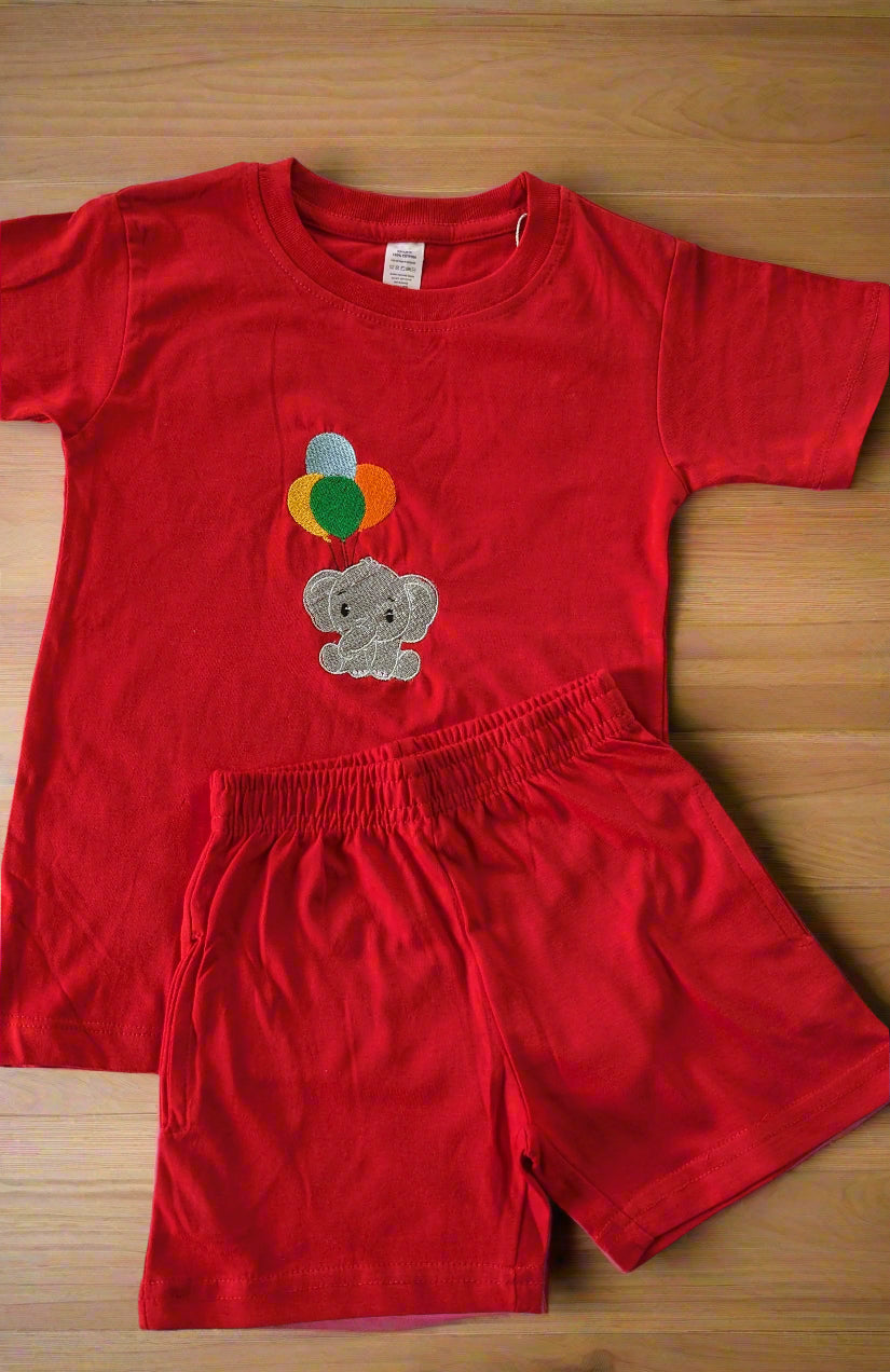 kids shorts and t-shirt set