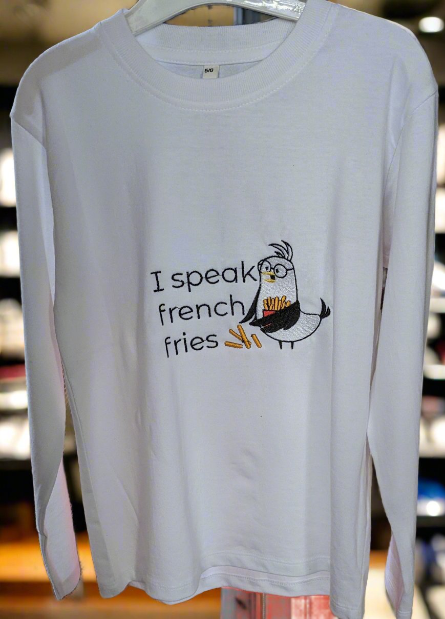 Kids French fries t-shirt
