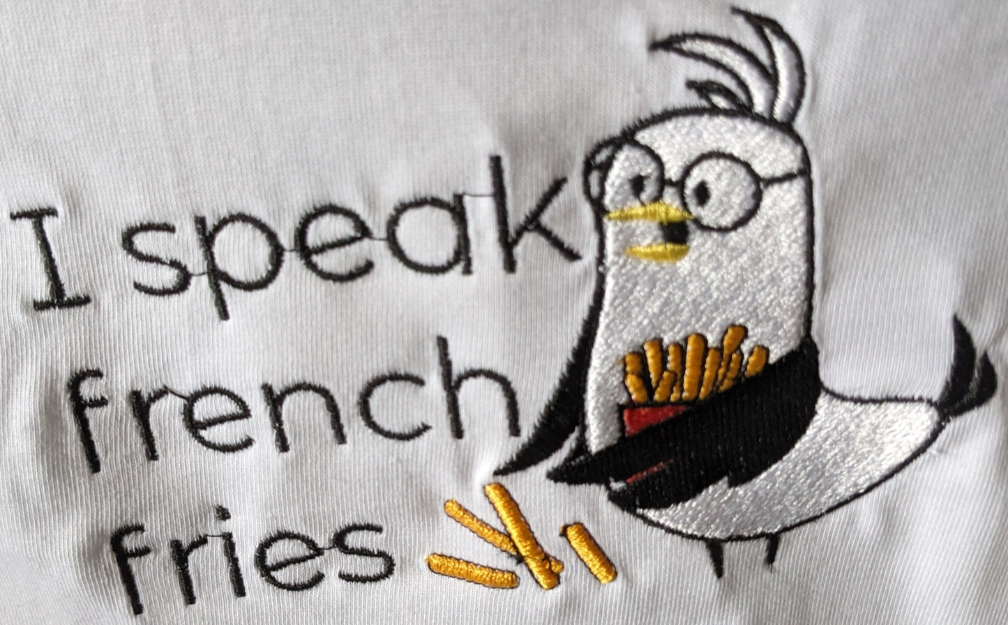 Kids French fries t-shirt