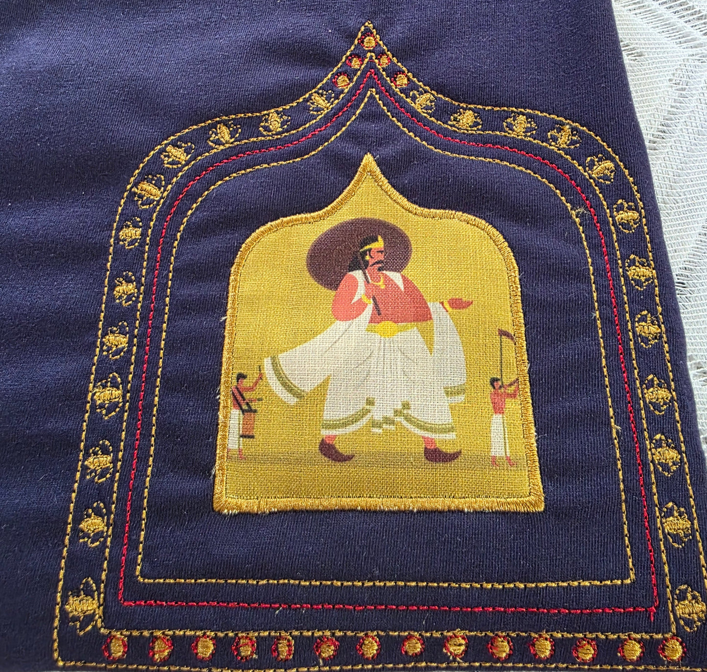 Onam Special- Navy Blue T-shirt