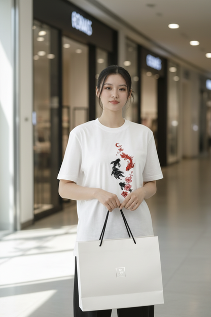 koi fish t-shirt