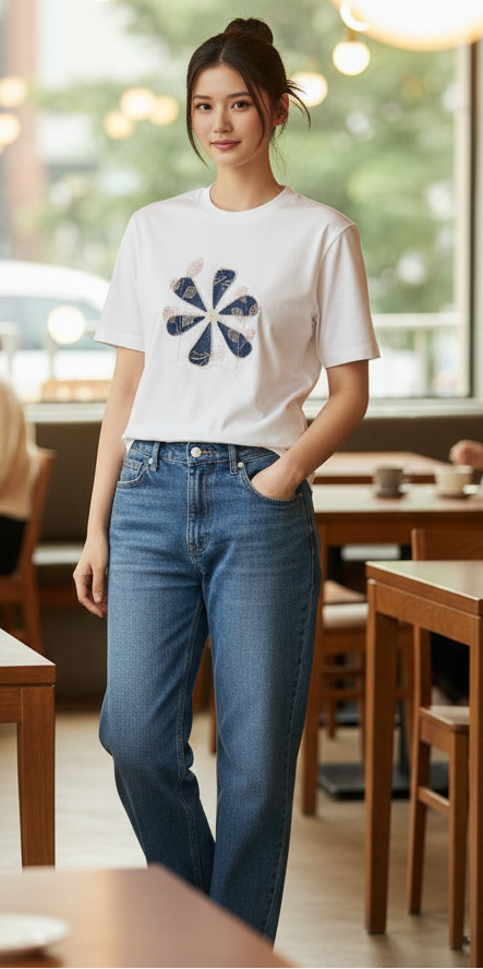 Floral t-shirt