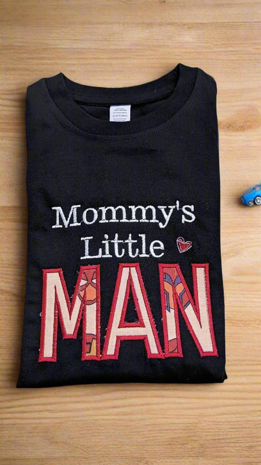 Mommy's little man- Black