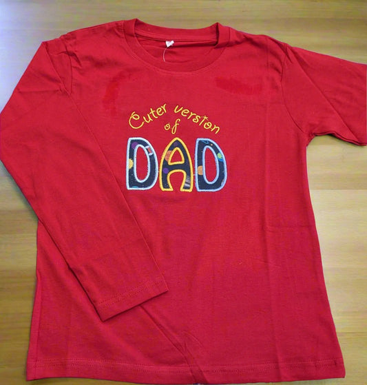 Cuter version of Dad- Red